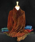 100% Bamboo Chenille Shawl - A Thread of Hope Guatemalan Fair Trade