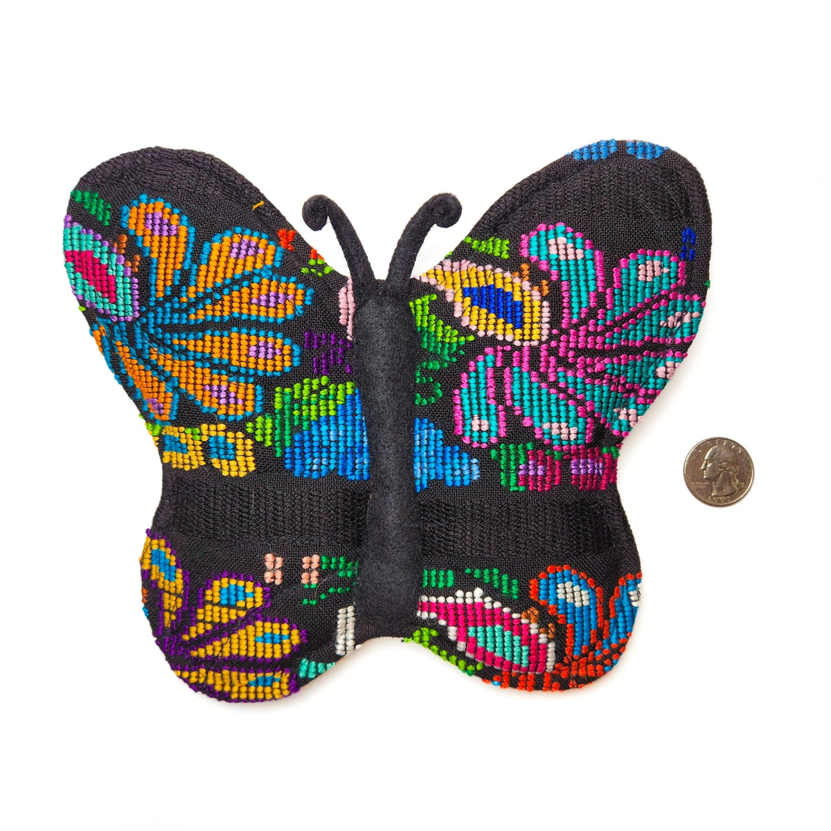 Brocade Butterfly Pot Holder - A Thread of Hope Guatemalan Fair Trade