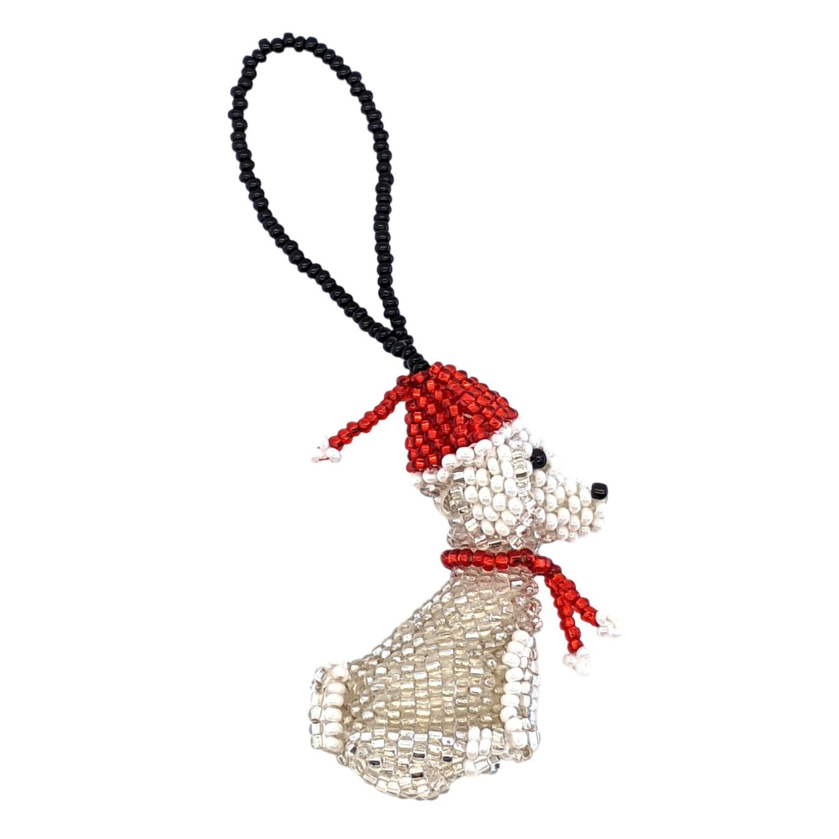 Dog Beaded Christmas Ornament - A Thread of Hope Guatemalan Fair Trade