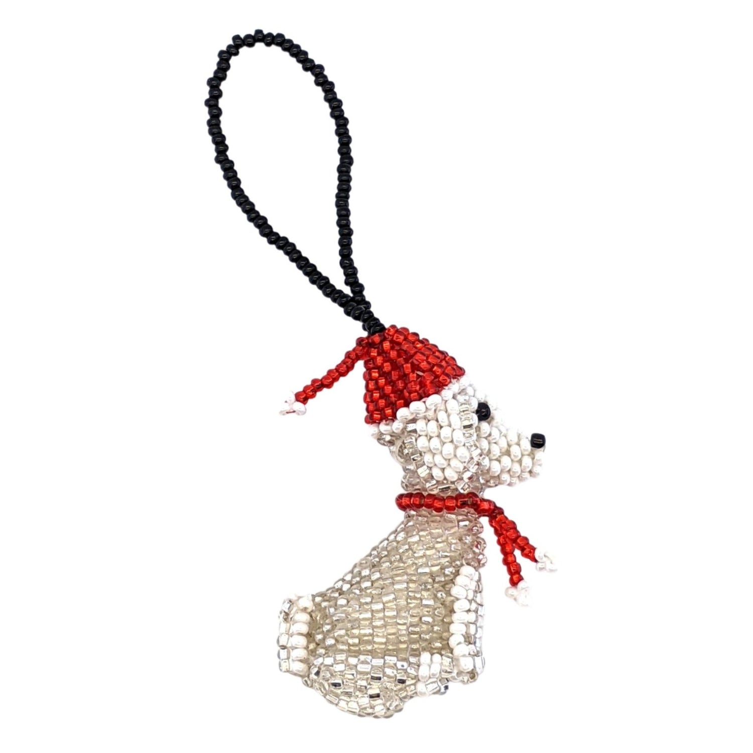 Dog Beaded Christmas Ornament - A Thread of Hope Guatemalan Fair Trade