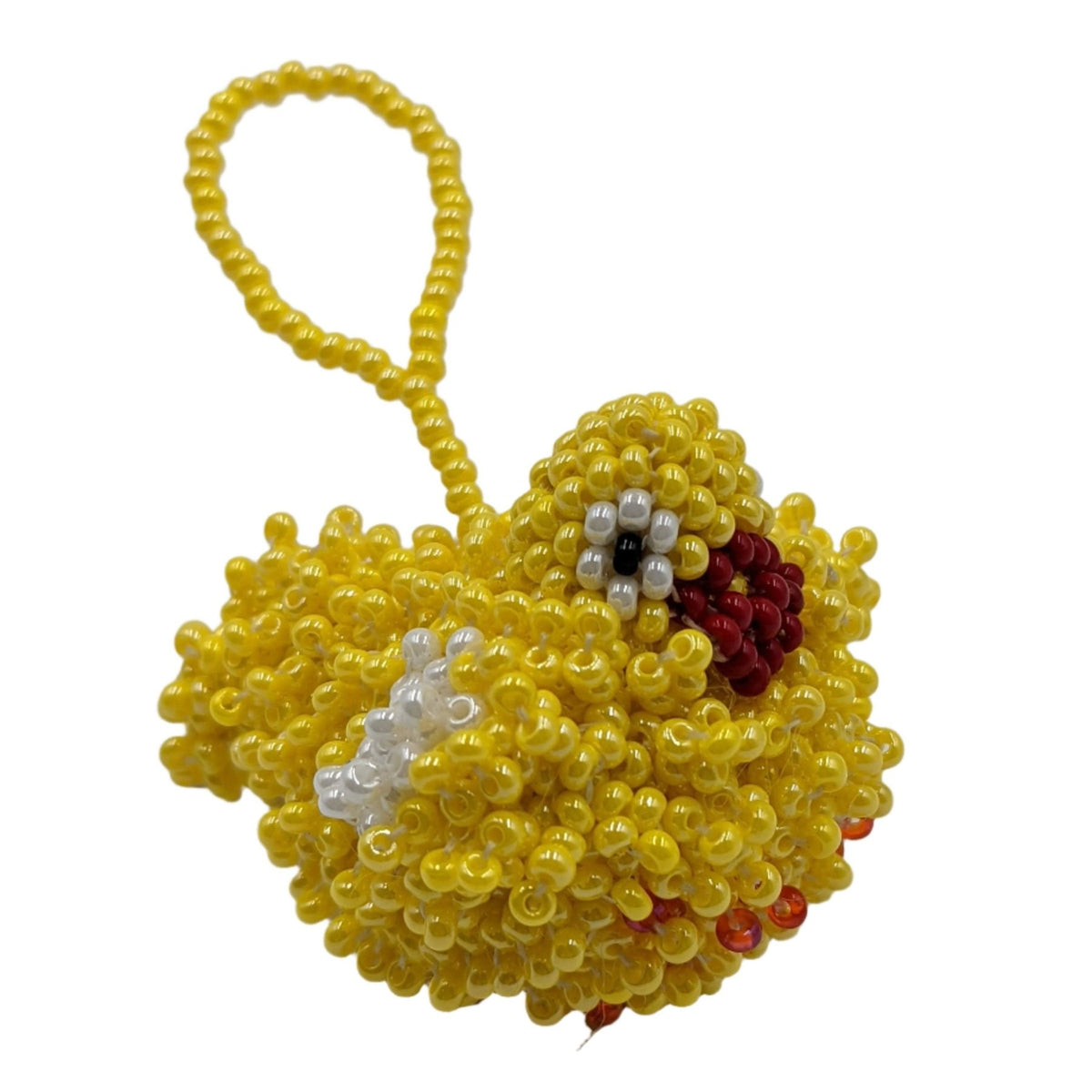 Duckling Beaded Ornament - A Thread of Hope Guatemalan Fair Trade