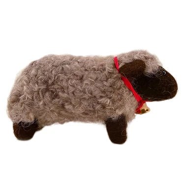 Felted Cotswold Wool Sheep in Gray - A Thread of Hope Guatemalan Fair Trade