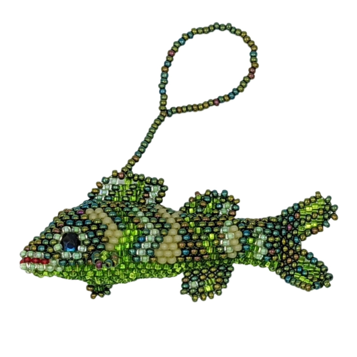 Fish Beaded Ornament - A Variety of Colors - A Thread of Hope Guatemalan Fair Trade
