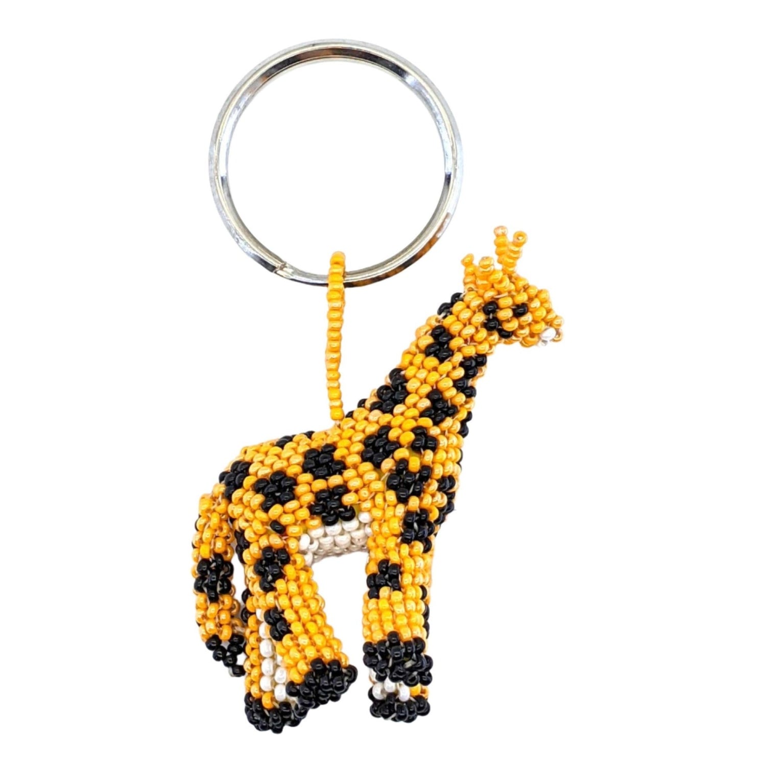 Giraffe Beaded Ornament - A Thread of Hope Guatemalan Fair Trade