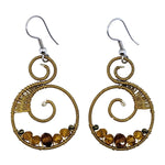 Golds Celestina Beaded Earrings - A Thread of Hope Guatemalan Fair Trade