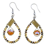 Golds Emilia Beaded Earrings - A Thread of Hope Guatemalan Fair Trade