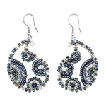 Grays Paisley Beaded Earrings - A Thread of Hope Guatemalan Fair Trade