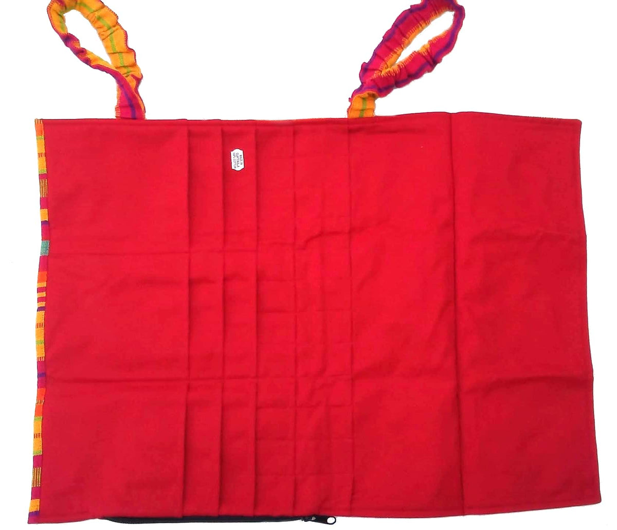 Handwoven Cotton Knitting Needle Organizer - Crafts Bag (can also be used for paint brushes or other craft tools) - A Thread of Hope Guatemalan Fair Trade