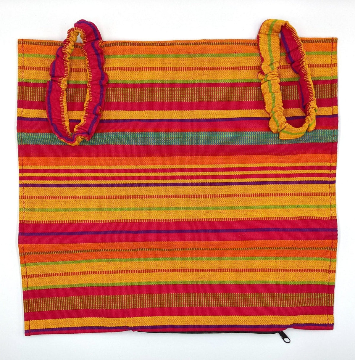 Handwoven Cotton Knitting Needle Organizer - Crafts Bag (can also be used for paint brushes or other craft tools) - A Thread of Hope Guatemalan Fair Trade
