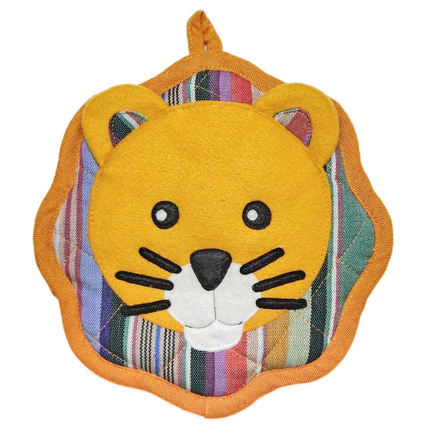 Lion Dual - Purpose Trivet & Pot Holder - A Thread of Hope Guatemalan Fair Trade