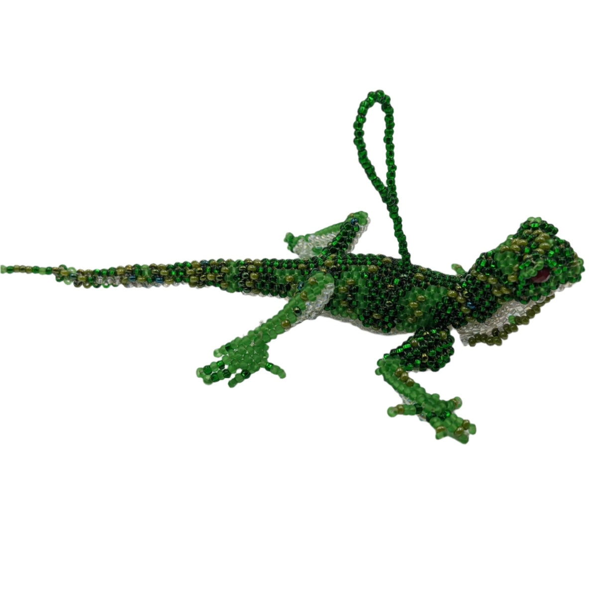Lizard Beaded Ornament - A Variety of Colors - A Thread of Hope Guatemalan Fair Trade