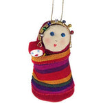 Mary and Baby Jesus Ornament - A Thread of Hope Guatemalan Fair Trade