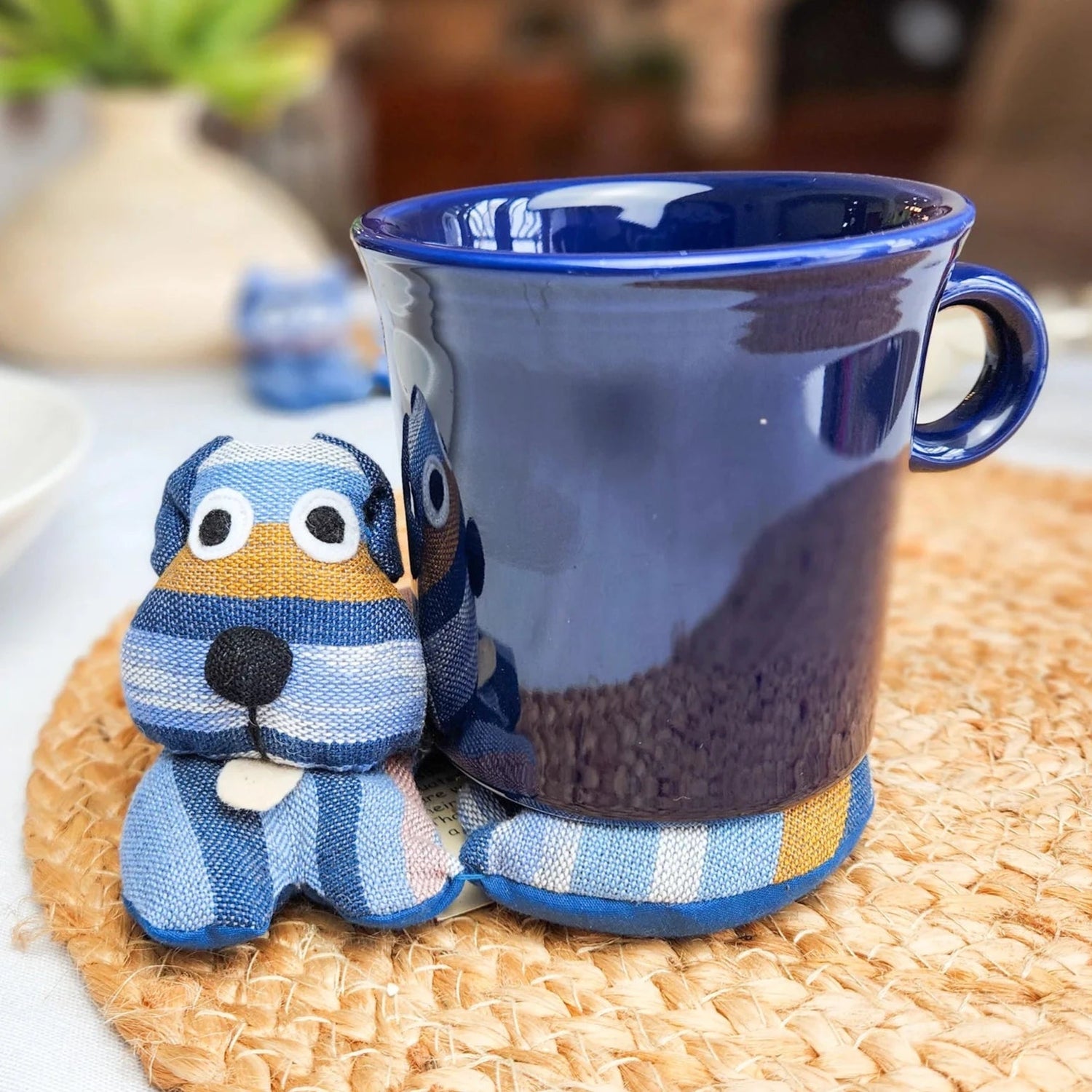 Microwavable Spiced Trivet - Puppy Dog - A Variety of Colors - A Thread of Hope Guatemalan Fair Trade