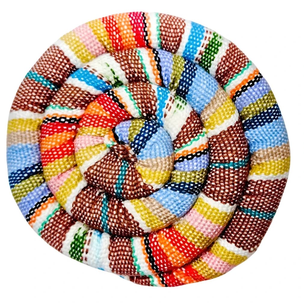 Microwavable Spiral Spiced Trivet - Small - A Variety of Colors - A Thread of Hope Guatemalan Fair Trade