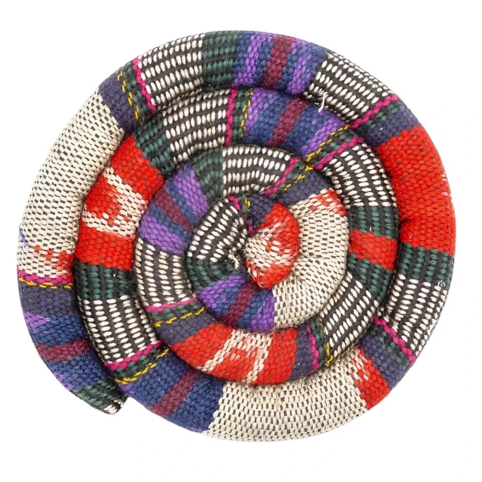 Microwavable Spiral Spiced Trivet - Small - A Variety of Colors - A Thread of Hope Guatemalan Fair Trade