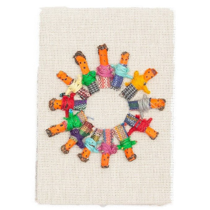 Mini Worry Doll Notepad - A Thread of Hope Guatemalan Fair Trade