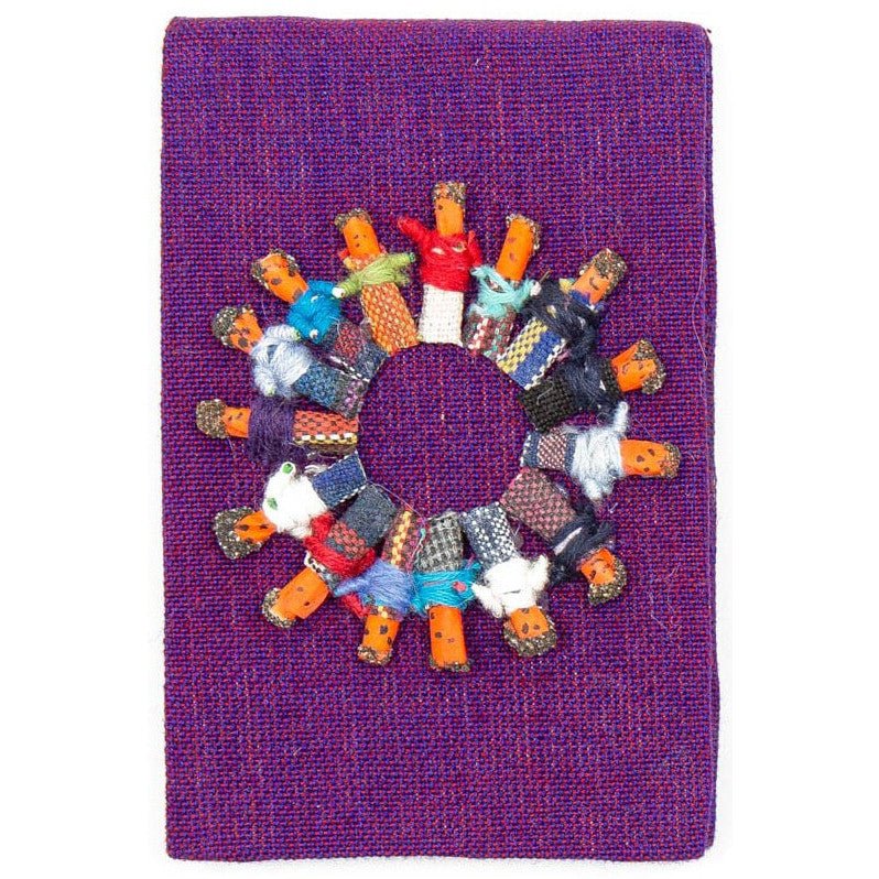 Mini Worry Doll Notepad - A Thread of Hope Guatemalan Fair Trade