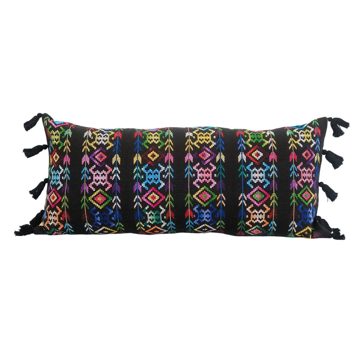 Oversized Guatemalan Lumbar Pillow - A Thread of Hope Guatemalan Fair Trade