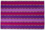 Purple Zunil Placemat - A Thread of Hope Guatemalan Fair Trade