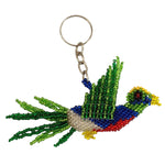 Quetzal Beaded Keyring - A Thread of Hope Guatemalan Fair Trade