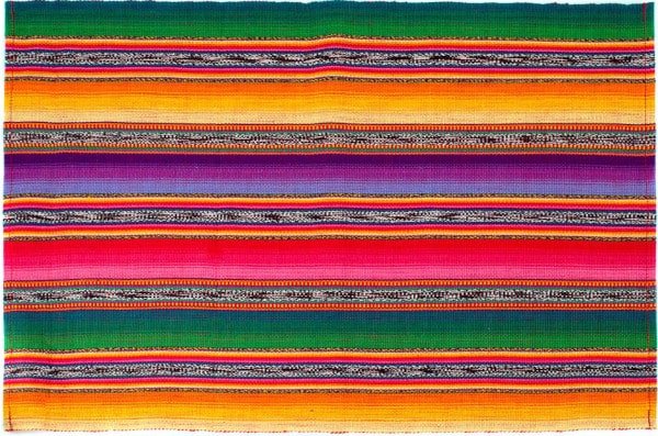 Shadowed Jaspe Placemat - A Thread of Hope Guatemalan Fair Trade