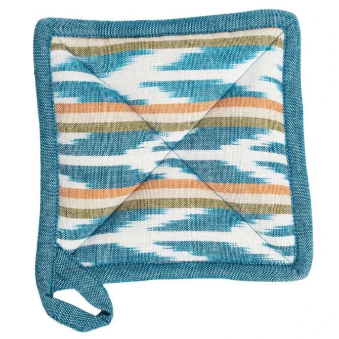 Square Pot Holder - A Variety of Colors - A Thread of Hope Guatemalan Fair Trade