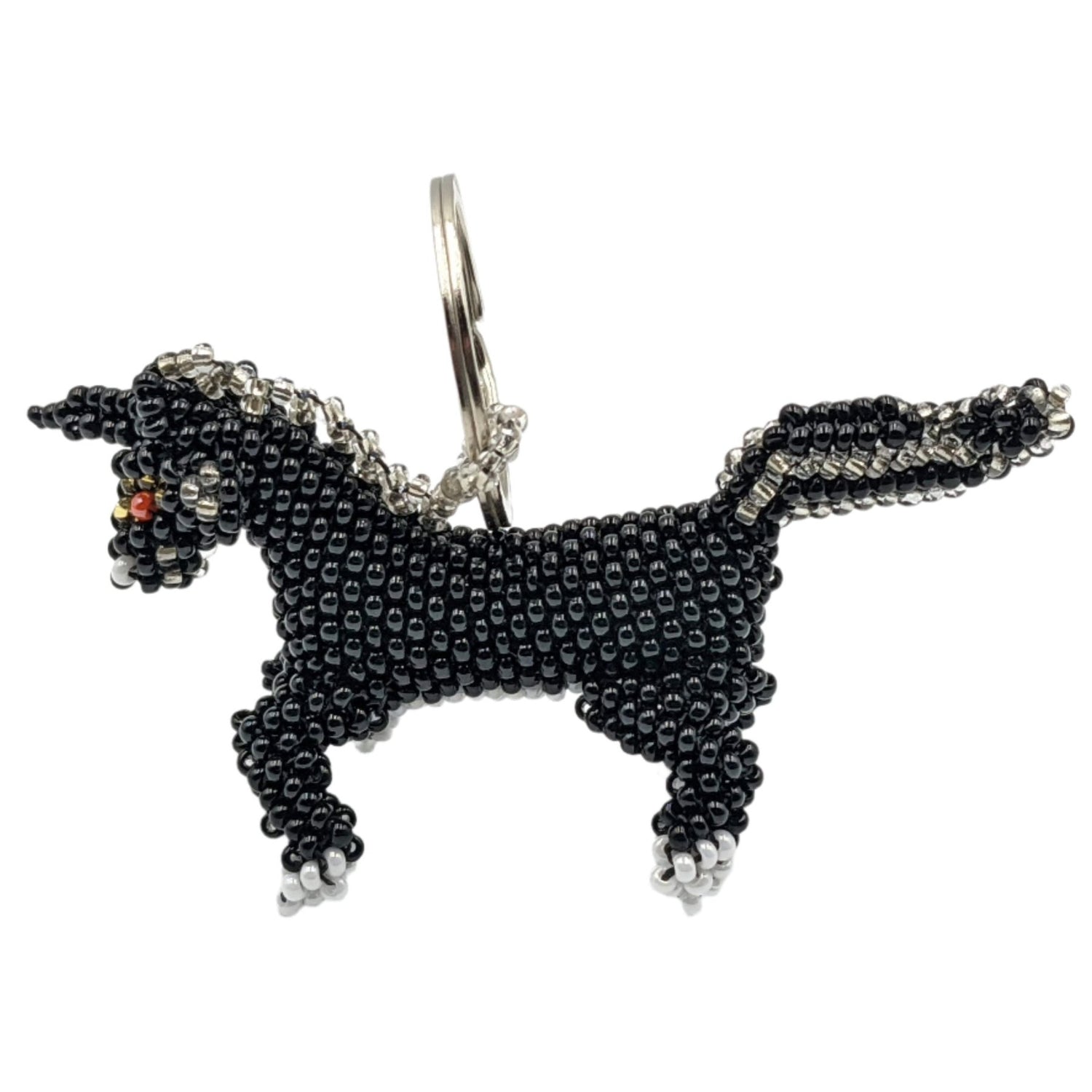 Unicorn Beaded Ornament - A Thread of Hope Guatemalan Fair Trade