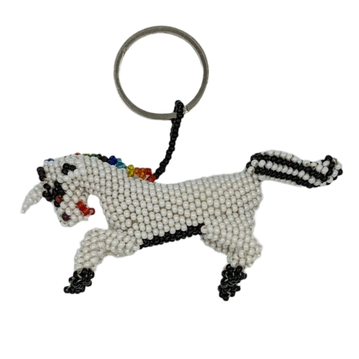 Unicorn Beaded Ornament - A Thread of Hope Guatemalan Fair Trade