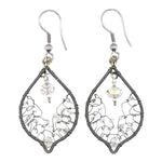 Whites Arabian Nights Earrings - A Thread of Hope Guatemalan Fair Trade