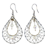 Whites Esperanza Dreamcatcher Beaded Earrings - A Thread of Hope Guatemalan Fair Trade