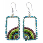 Wine Country Julieta Beaded Earrings - A Thread of Hope Guatemalan Fair Trade