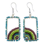 Wine Country Julieta Beaded Earrings - A Thread of Hope Guatemalan Fair Trade