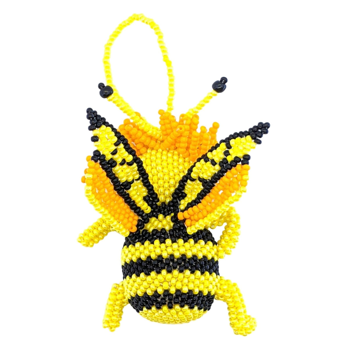 Bee Beaded Ornament - A Thread of Hope Guatemalan Fair Trade