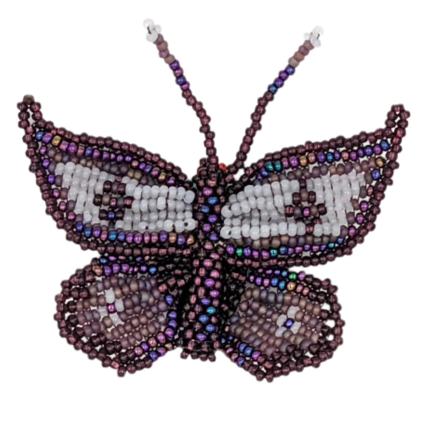 Butterfly Beaded Pin - A Variety of Colors - A Thread of Hope Guatemalan Fair Trade