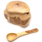 Coffeewood Sugar Bowl and Spoon - A Thread of Hope Guatemalan Fair Trade