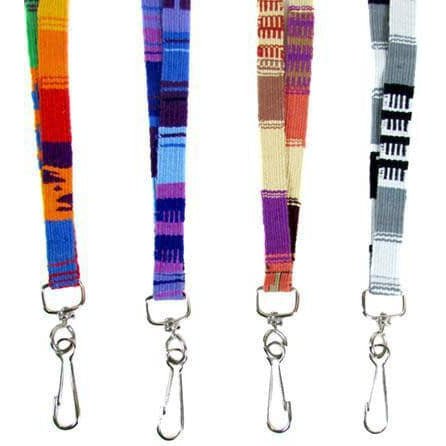 Colorful Cinta Lanyard - A Variety of Colors - A Thread of Hope Guatemalan Fair Trade