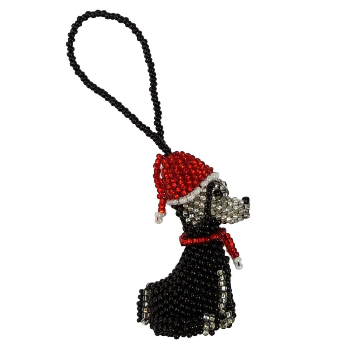 Dog Beaded Christmas Ornament - A Thread of Hope Guatemalan Fair Trade