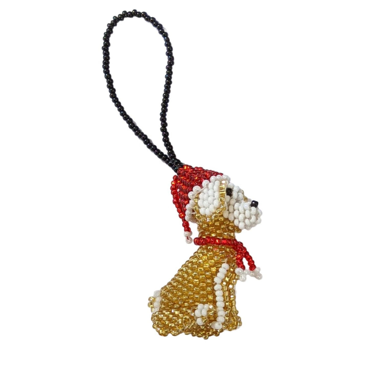 Dog Beaded Christmas Ornament - A Thread of Hope Guatemalan Fair Trade