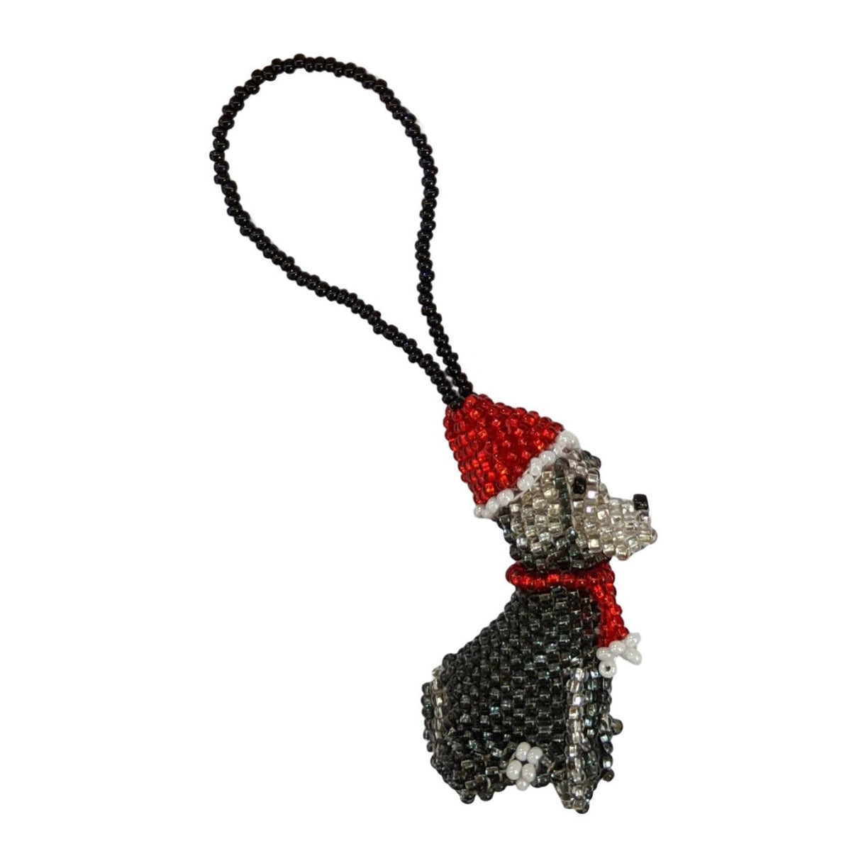 Dog Beaded Christmas Ornament - A Thread of Hope Guatemalan Fair Trade