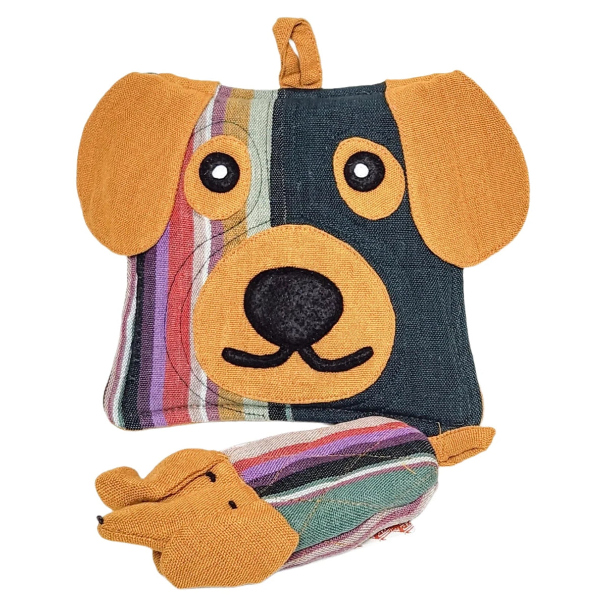 Dog Pot Holder - A Thread of Hope Guatemalan Fair Trade