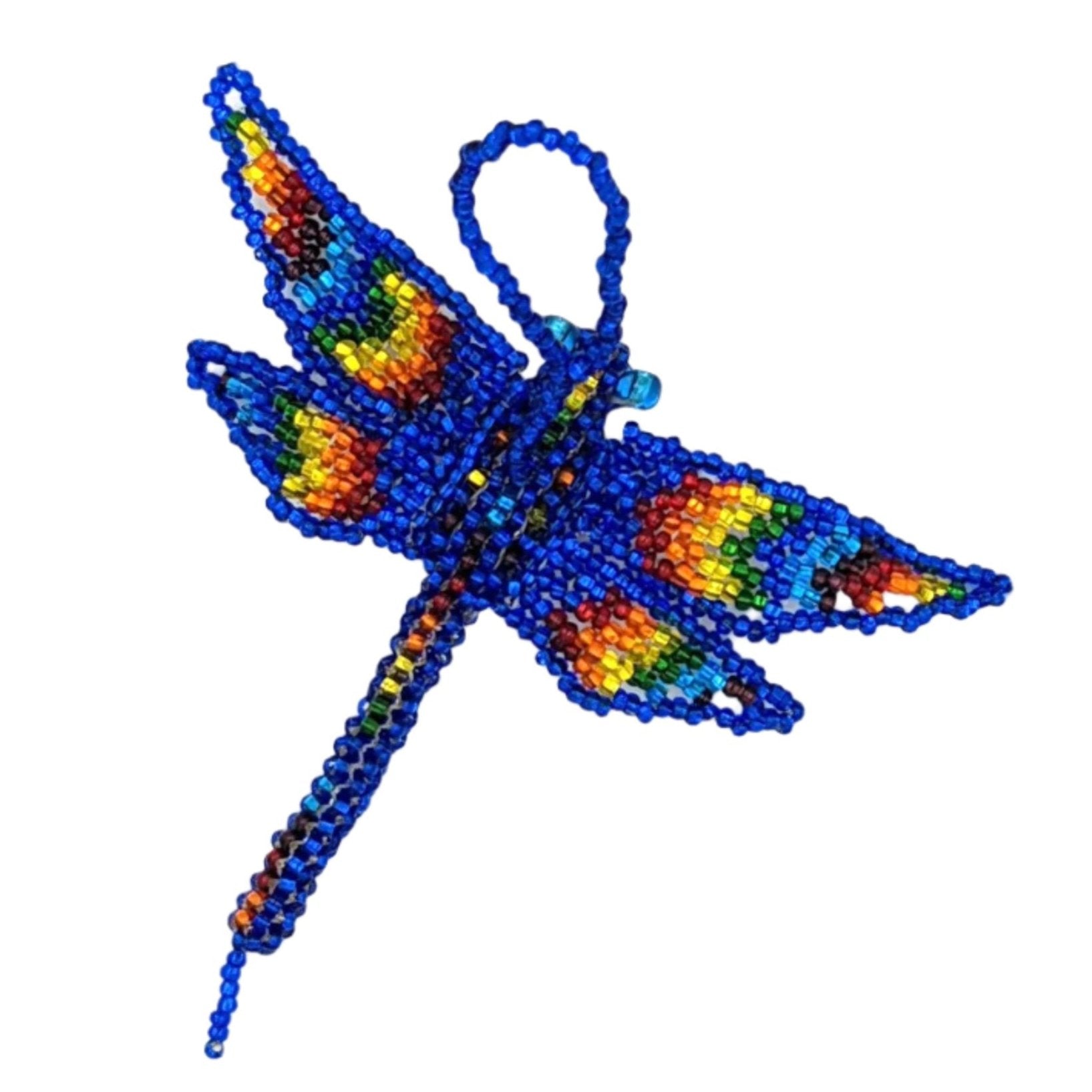 Dragonfly Beaded Ornament - A Thread of Hope Guatemalan Fair Trade