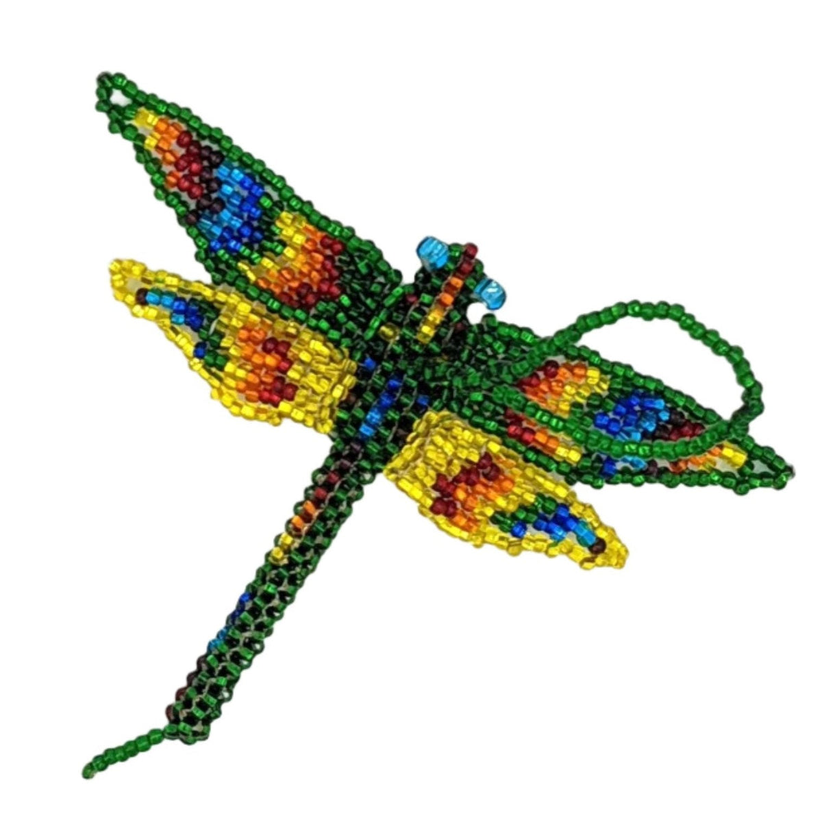 Dragonfly Beaded Ornament - A Thread of Hope Guatemalan Fair Trade