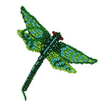 Dragonfly Beaded Ornament - A Thread of Hope Guatemalan Fair Trade