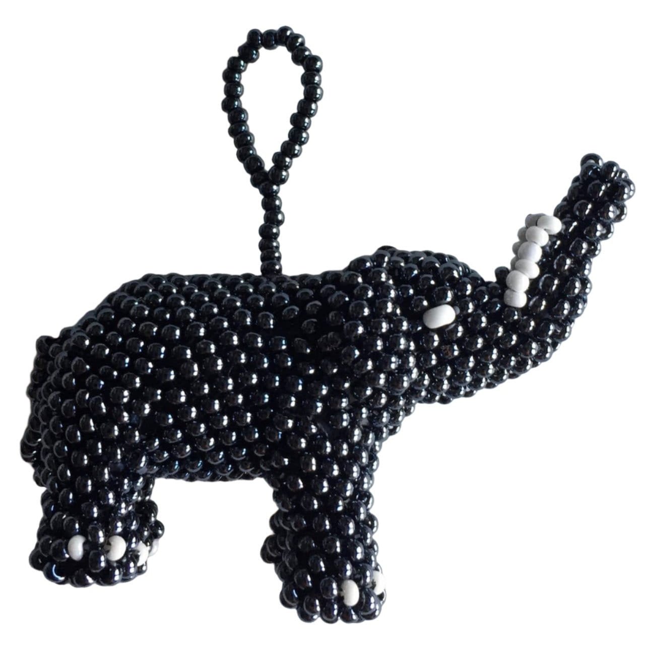 Elephant Beaded Ornament - A Thread of Hope Guatemalan Fair Trade