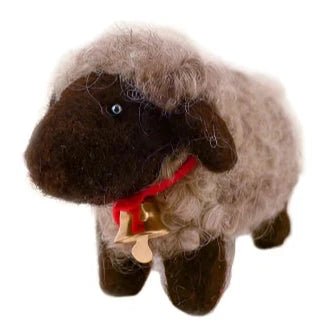 Felted Cotswold Wool Sheep in Gray - A Thread of Hope Guatemalan Fair Trade