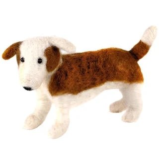 Felted Wool Dog - Standing - A Thread of Hope Guatemalan Fair Trade