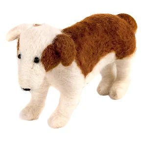 Felted Wool Dog - Standing - A Thread of Hope Guatemalan Fair Trade