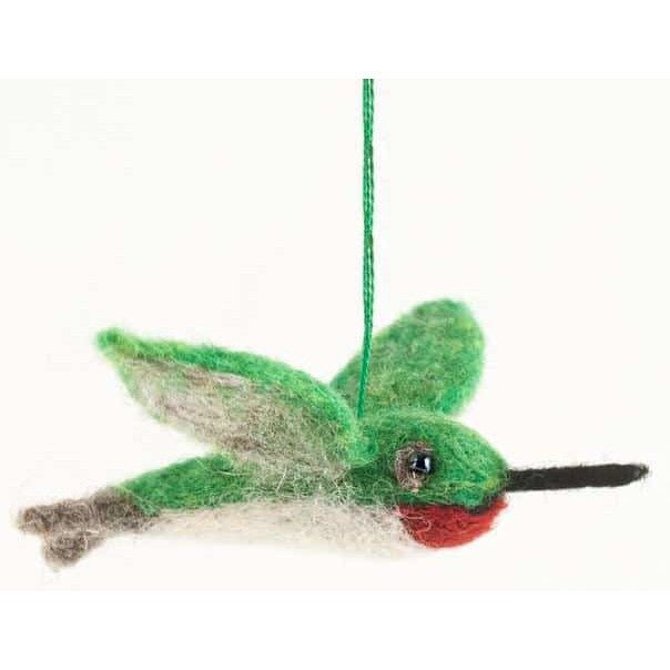 Felted Wool Hummingbird - A Thread of Hope Guatemalan Fair Trade