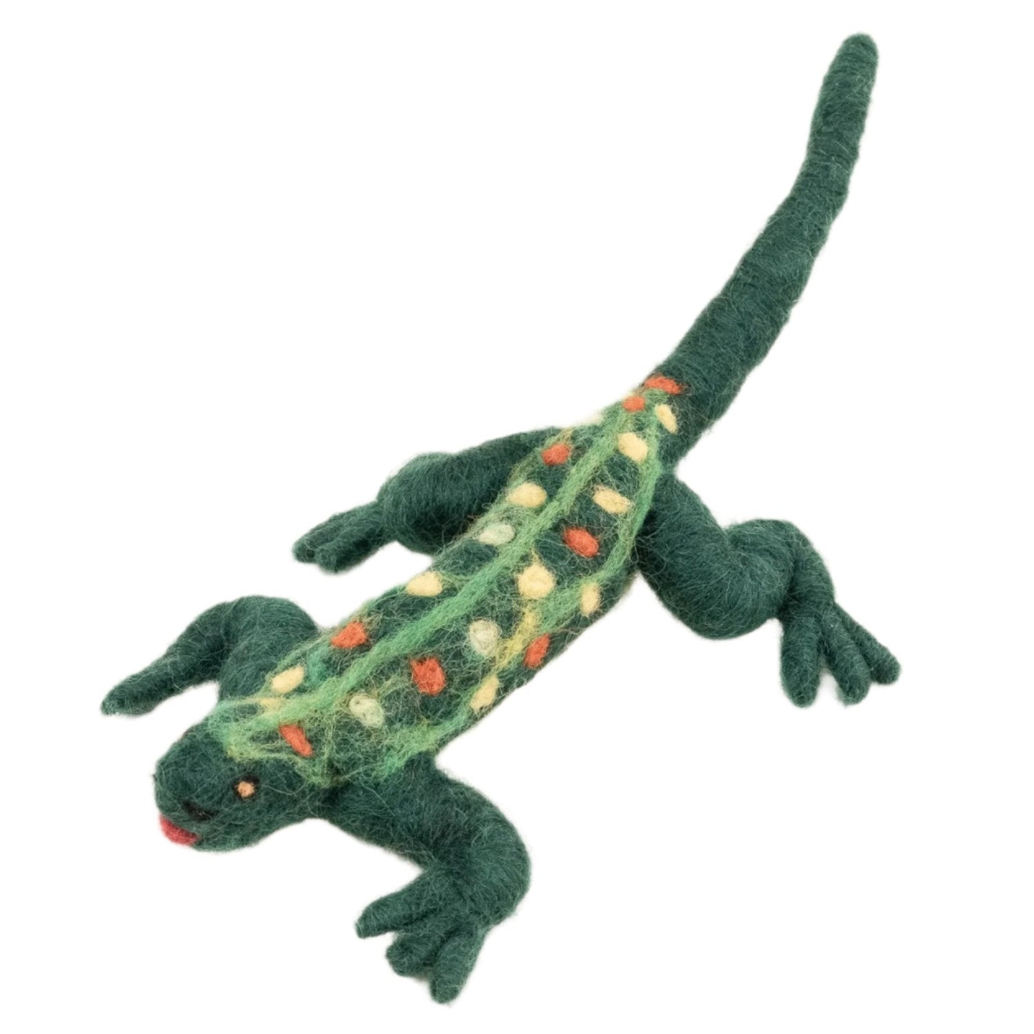 Felted Wool Lizard - A Thread of Hope Guatemalan Fair Trade