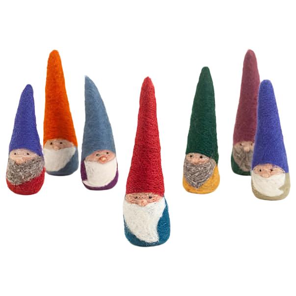 Felted Wool Lucky Gnome - A Thread of Hope Guatemalan Fair Trade